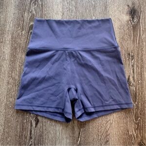 Aerie Dusty Blue Biker Shorts 4” Inseam Athletic Lounge Shorts Size M